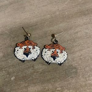 Auburn university aubie earrings
